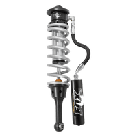 Fox Factory 10-13 Ford Raptor Front Coilover Internal Bypass Factory Race 3.0 Remote Reservoir 7.6 Inch 0-2 Inch Lift Fox Offroad Shocks