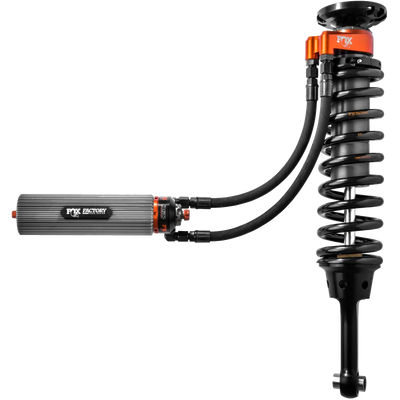 Fox Factory 17-Up Ford Raptor Front Coilover Internal Bypass Factory Race 3.0 Remote Reservoir 7.9 Inch 0-2 Inch Lift Fox Offroad Shocks