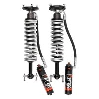 Fox Factory 2019-2024 Silverado/Sierra 1500 Front Coilover Performance Elite 2.5 Series Aluminum Remote Reservoir Non-TB/Non-AT4 0-2 Inch Lift TB/AT4 No Lift Fox Offroad Shocks