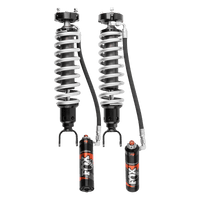 Fox Factory 19-Up Ram 1500 w/ UCA Front Coilover Performance Elite 2.5 Remote Reservoir 2-3 Inch Lift Dual Speed Compression Adjuster Fox Offroad Shocks