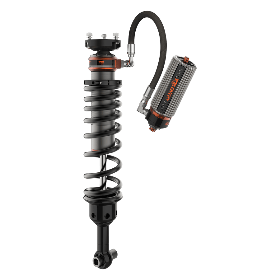 Fox Factory 2021-2023 Ford Bronco No Raptor Rear Coilover Factory Race 3.0 Remote Reservoir 2/4 Door Base 3-3.5 Inch Lift 2/4 Door Sasquatch 2-2.5 Inch Lift Dual Speed Compression Adjuster Fox Offroad Shocks