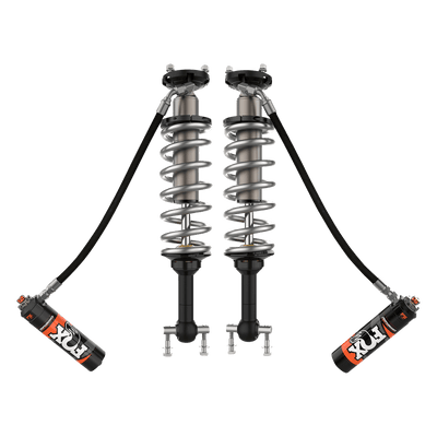 Fox Factory 21-Up Ford Bronco 4 Door  No Raptorw/UCA Front Coilover Performance Elite 2.5 Remote Reservoir Base 4 Inch Lift Sasquatch 4-4.5 Inch Lift Dual Speed Compression Adjuster Fox Offroad Shocks