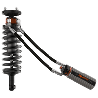 Fox Factory 22-Up Toyota Tundra w/UCA Front Coilover Internal Bypass Factory Race 3.0 Recirculating Remote Reservoir Dual Speed Compression Adjuster 2-2.25 Lift Fox Offroad Shocks