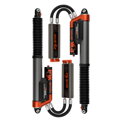 Fox Factory 19-Up Ford Raptor Rear Live Valve Internal Bypass Factory Race 3.0 Piggback External Cooler 12.3 Inch 0-1 Inch Lift Fox Offroad Shocks