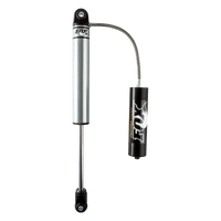 Fox Factory 09-Up Dodge RAM 1500 4WD Rear Factory Race 2.5 Remote Reservoir 9.8 Inch 0-1.5 Inch Lift Dual Speed Compression Adjuster Fox Offroad Shocks