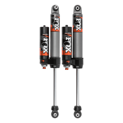 Fox Factory 2018-2024 Jeep JL Rear Performance Elite 2.5 Piggback 3.5-4 Inch Lift Dual Speed Compression Adjuster Fox Offroad Shocks