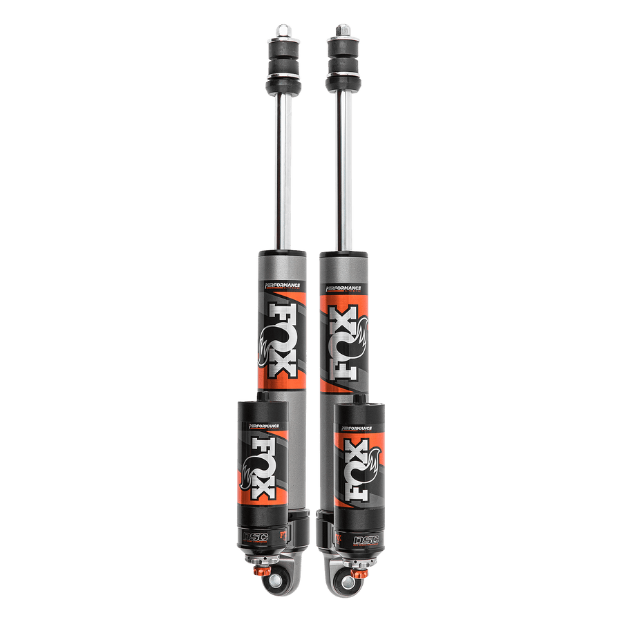 Fox Factory 2014-2023 Ram 2500 Rear Performance Elite 2.5 Piggback 0-1.5 Inch Lift Dual Speed Compression Adjuster Fox Offroad Shocks
