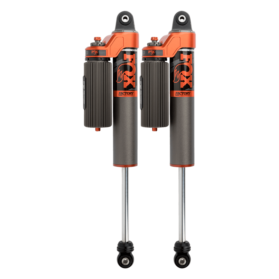 Fox Factory 2020-2024 Jeep Gladiator Rear Internal Bypass Factory Race 3.0 Remote Reservoir 2-3 Inch Lift Dual Speed Compression Adjuster Fox Offroad Shocks