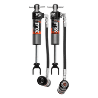 Fox Factory 20-Up Silverado/Sierra 2500/3500 w/ UCA Front Performance Elite 2.5 Remote Reservoir 5.7 Inch 1.5-2.5 Inch Lift Dual Speed Compression Adjuster Fox Offroad Shocks