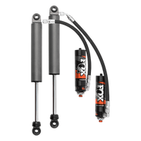 Fox Factory 2019-2024 Silverado/Sierra 1500 Rear Performance Elite 2.5 Remote Reservoir 10.5 Inch Non-TB/Non-AT4 2.5-4 Inch Lift TB/AT4 0-2 Inch Lift Dual Speed Compression Adjuster Fox Offroad Shocks