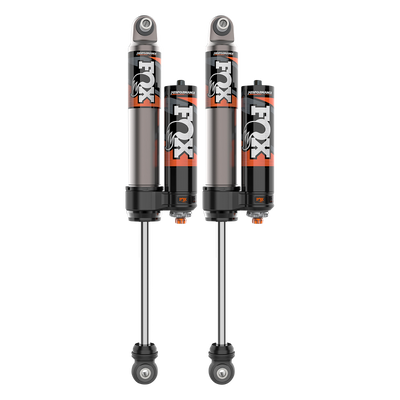 Fox Factory 07-18 Jeep Wrangler JK Rear Performance Elite 2.5 Piggback 2.5-4 Inch Lift Dual Speed Compression Adjuster Fox Offroad Shocks
