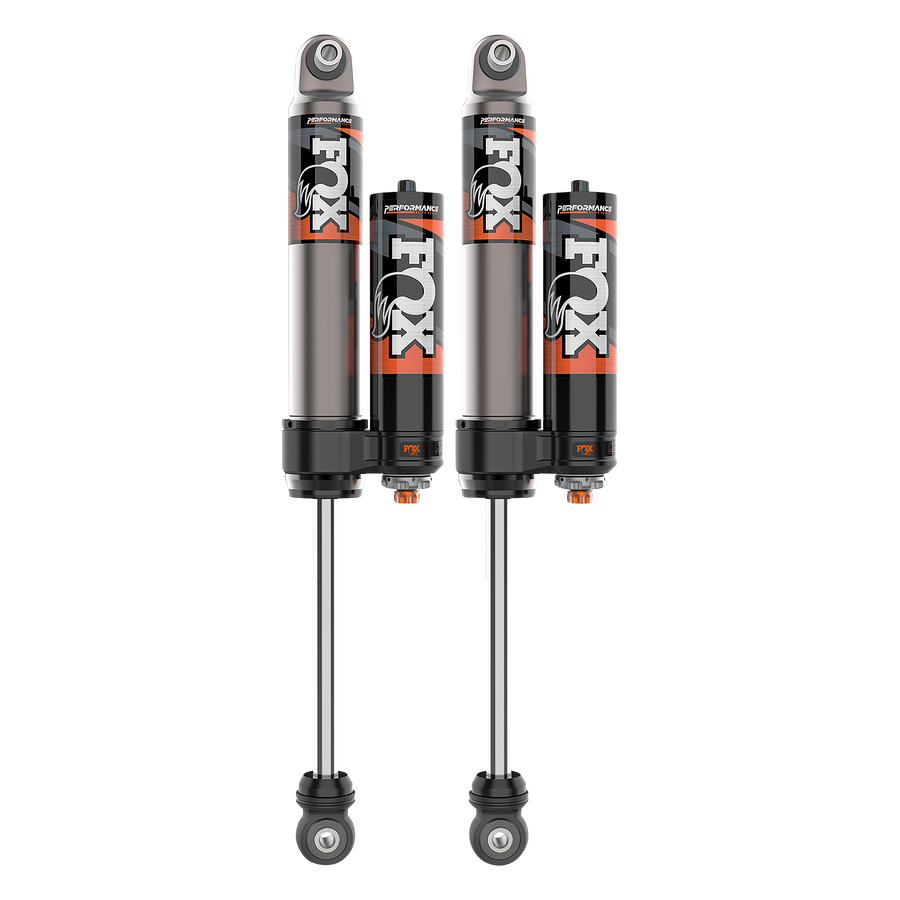 Fox Factory 07-18 Jeep Wrangler JK Rear Performance Elite 2.5 Piggback 4.5-6 Inch Lift Dual Speed Compression Adjuster Fox Offroad Shocks
