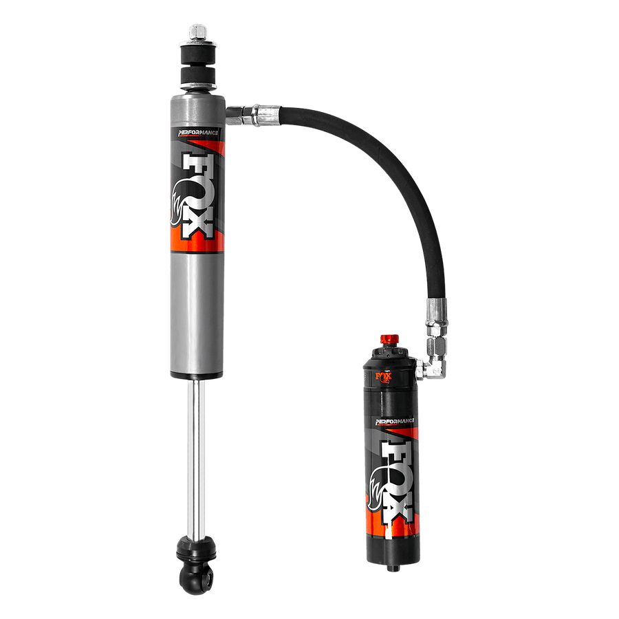 Fox Factory 17-Up Ford F-250/F-350 Superduty Front Performance Elite 2.5 Remote Reservoir 0-1.5 Inch Lift Dual Speed Compression Adjuster Fox Offroad Shocks