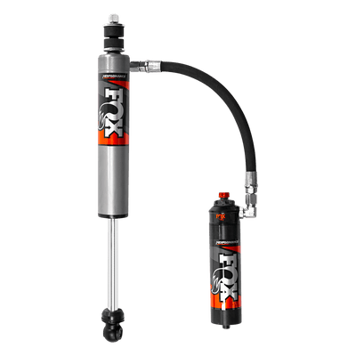 Fox Factory 17-Up Ford F-250/F-350 Superduty Front Performance Elite 2.5 Remote Reservoir 0-1.5 Inch Lift Dual Speed Compression Adjuster Fox Offroad Shocks