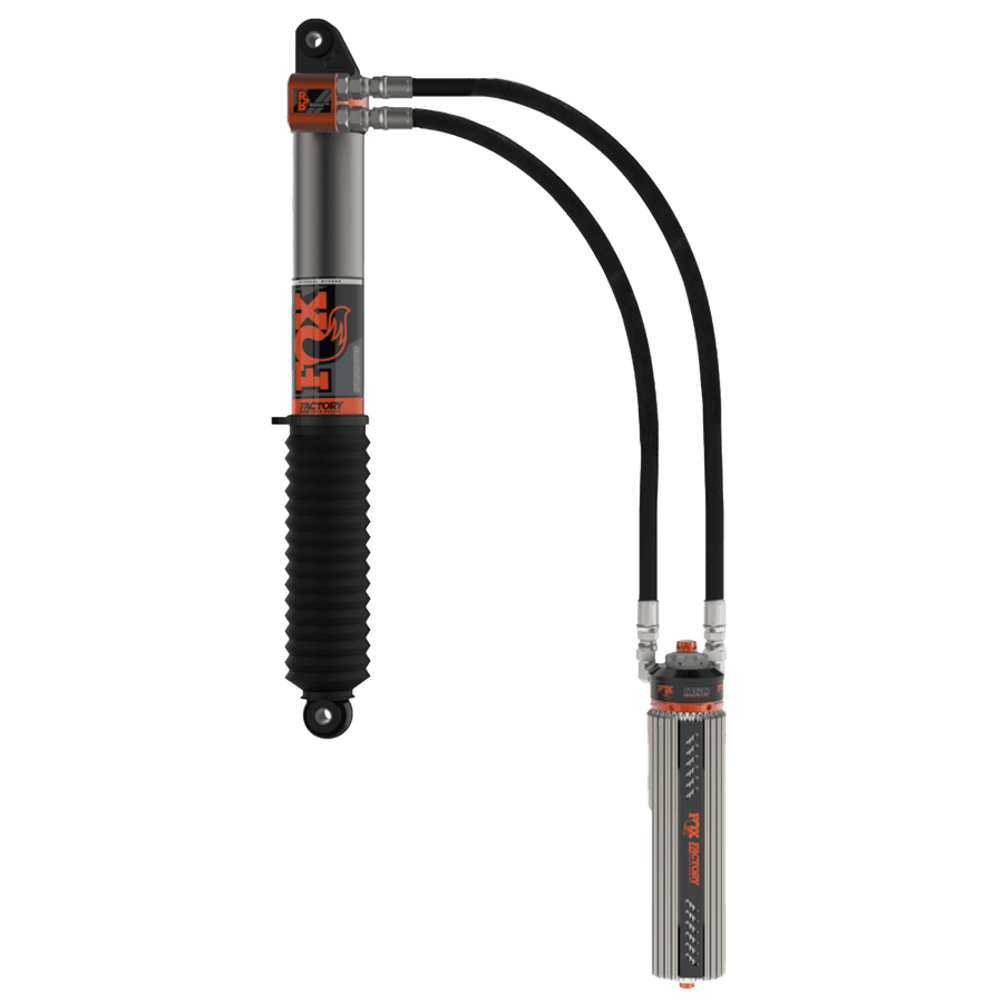 Fox Factory 2019-2023 Silverado/Sierra 1500 Rear Internal Bypass Factory Race 3.0 Recirculating Remote Reservoir Dual Speed Compression Adjuster Non-TB/Non-AT4 2-3 Inch Lift TB/AT4 0-1 Inch Lift Fox Offroad Shocks