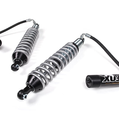 Fox Factory 2020-2024 Silverado/Sierra 2500HD/3500 HD Fox 2.0 Adventure Series Steel Body Shock Internal Floating Piston 5 Inch Front 23.28 x 15.68 x 2-BP/Clevis Fox Offroad Shocks