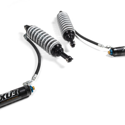 Fox Factory 2007-2018 Jeep Wrangler JK 05-24 Ford F-250/F-350 Superduty Fox 2.0 Adventure Series Steel Body Shock Internal Floating Piston 2 Inch Front 22.94 x 14.35 x 2-S50/EB1 Fox Offroad Shocks