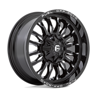 Fuel 1PC D795 ARC Gloss Black Milled wheel