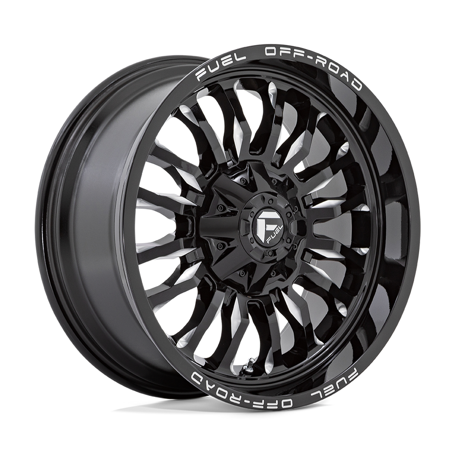 Fuel 1PC D795 ARC Gloss Black Milled wheel