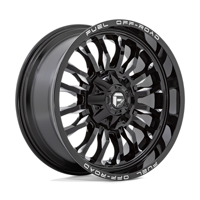 Fuel 1PC D795 ARC Gloss Black Milled wheel