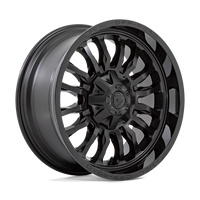 Fuel 1PC D796 ARC Matte Black W/ Gloss Black Lip wheel