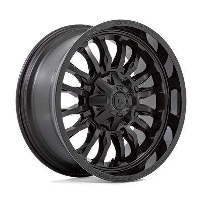 Fuel 1PC D796 ARC Matte Black W/ Gloss Black Lip wheel
