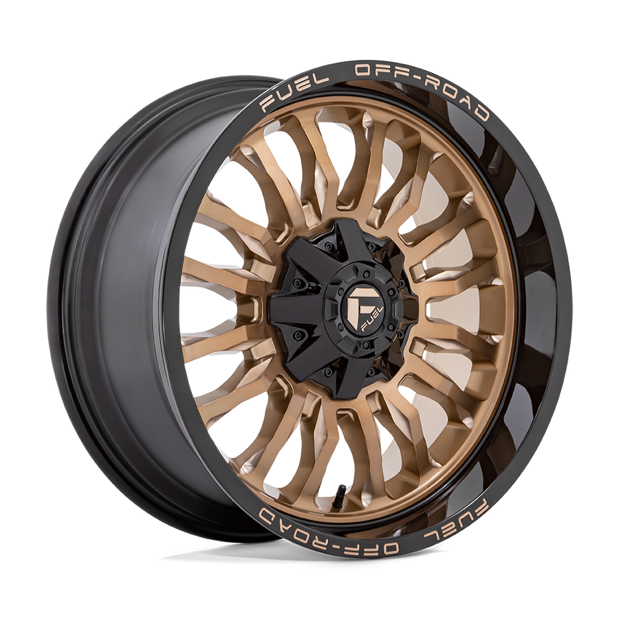 Fuel 1PC D797 ARC Platinum Bronze W/ Black Lip wheel