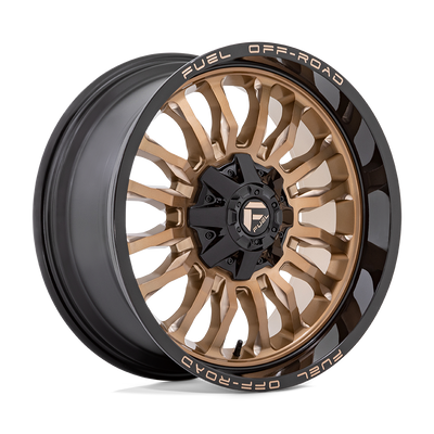 Fuel 1PC D797 ARC Platinum Bronze W/ Black Lip wheel