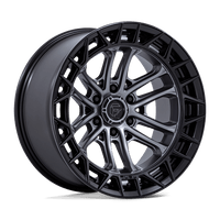 Fuel 1PC FC874 CELSIUS Matte Gunmetal W/ M-Blk Lip wheel