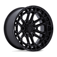 Fuel 1PC FC874 CELSIUS Matte Black W/ G-Blk Lip wheel