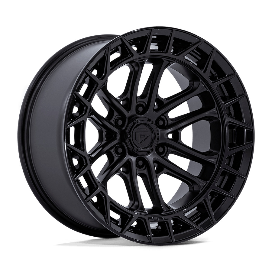 Fuel 1PC FC874 CELSIUS Matte Black W/ G-Blk Lip wheel