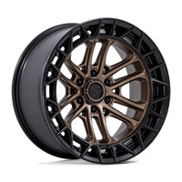 Fuel 1PC FC874 CELSIUS Matte Bronze W/ M-Blk Lip wheel