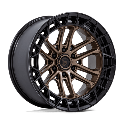 Fuel 1PC FC874 CELSIUS Matte Bronze W/ M-Blk Lip wheel