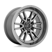 Fuel 1PC D789 CLASH Gunmetal wheel