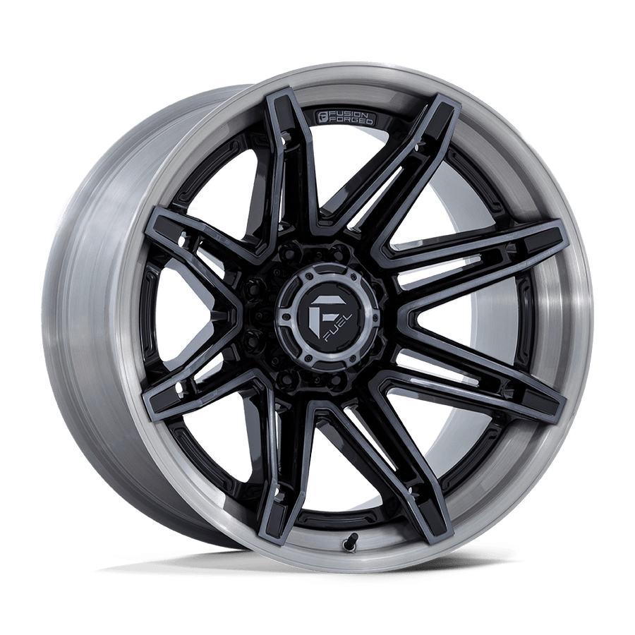 Fuel 1PC FC401 BRAWL Gloss Black Brushed Dark Tint wheel