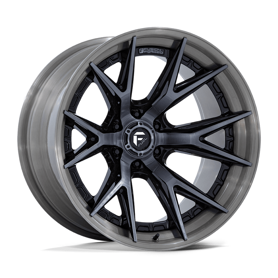 Fuel 1PC FC402 CATALYST Gloss Black Brushed Dark Tint wheel