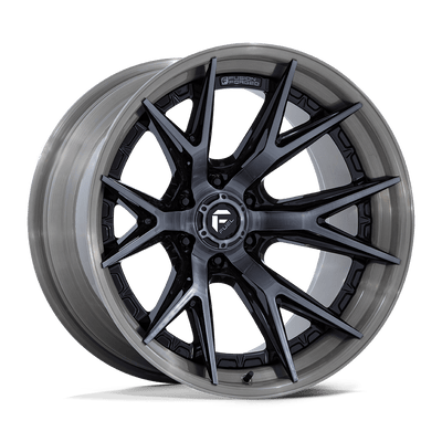 Fuel 1PC FC402 CATALYST Gloss Black Brushed Dark Tint wheel