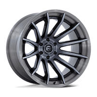 Fuel 1PC FC403 BURN Gloss Black Brushed Dark Tint wheel