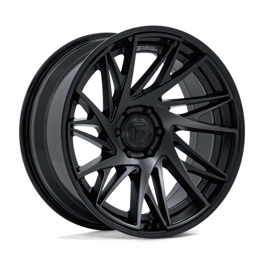 Fuel 1PC FC405 DYNAMO Matte Black W/ Gloss Black Lip wheel