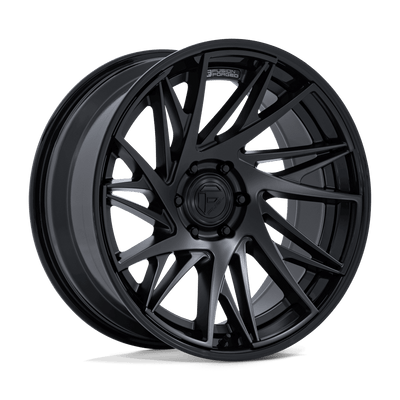 Fuel 1PC FC405 DYNAMO Matte Black W/ Gloss Black Lip wheel