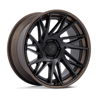 Fuel 1PC FC405 DYNAMO Matte Black W/ G-Bronze Lip wheel