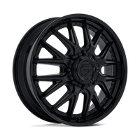 Fuel 1PC D406 CATALYST DUALLY Matte Black W/ Gloss Black Lip wheel