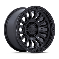 Fuel 1PC FC857 RINCON Matte Black W/ Gloss Black Lip wheel