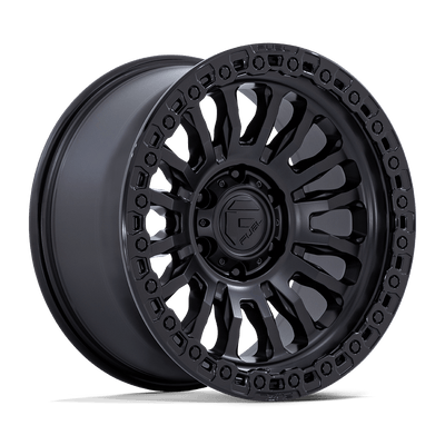 Fuel 1PC FC857 RINCON Matte Black W/ Gloss Black Lip wheel