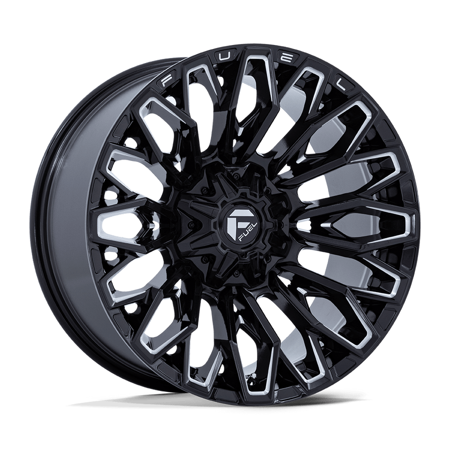 Fuel 1PC FC865 STRIKE Gloss Black Milled wheel