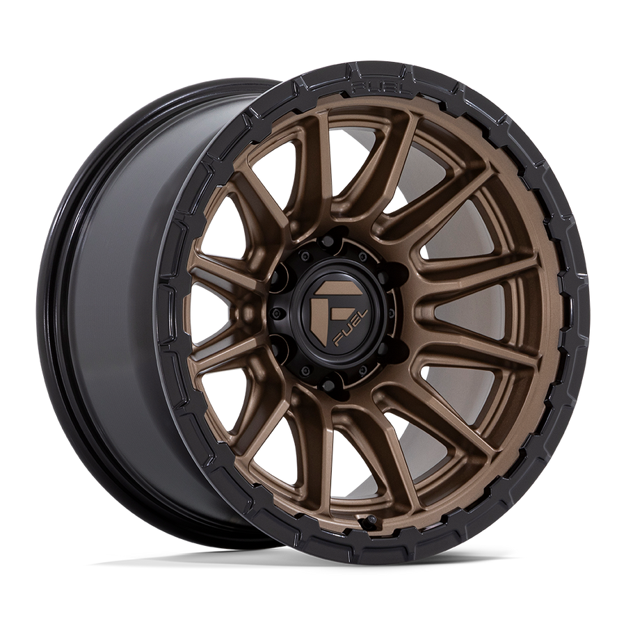 Fuel 1PC FC866 PISTON Matte Bronze W/ Gloss Black Li wheel