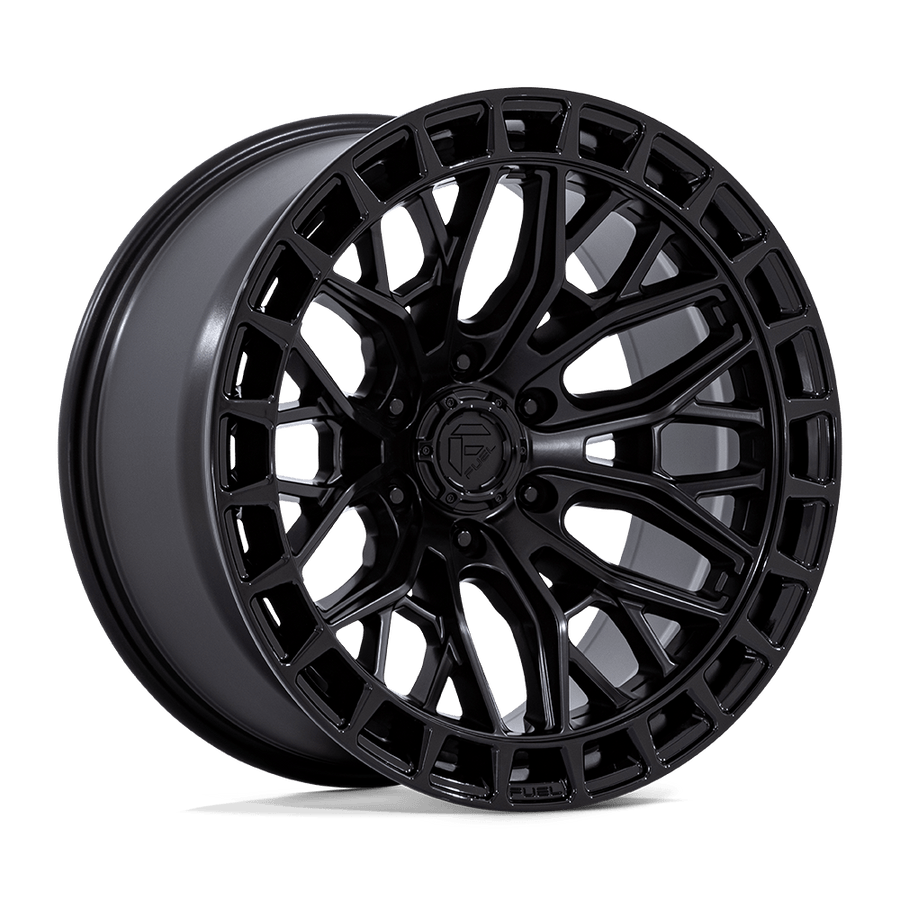 Fuel 1PC FC869 SIGMA Blackout W/ G-Blk Lip wheel