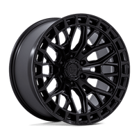 Fuel 1PC FC869 SIGMA Blackout W/ Gloss Black Lip wheel