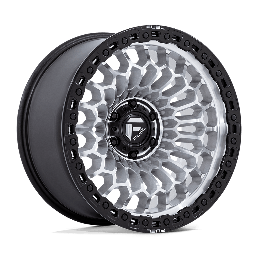 Fuel 1PC FC870 SINISTER Machined W/ M-Blk Lip wheel