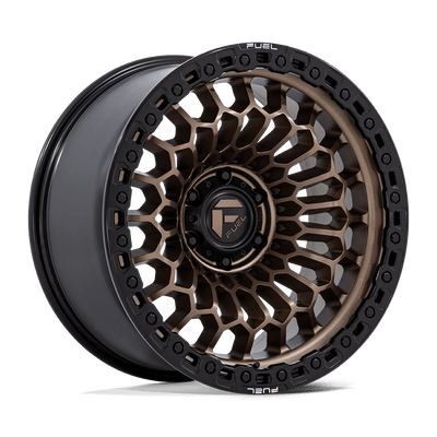 Fuel 1PC FC870 SINISTER Matte Bronze W/ M-Blk Lip wheel